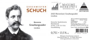 2025er Niersteiner Grauburgunder – trocken