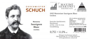 2025er Niersteiner Sauvignon blanc – trocken