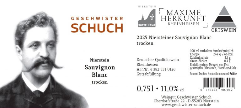 2025er Niersteiner Sauvignon blanc – trocken